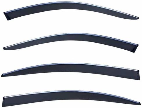 Car Windshield Rain Guards for BMW 3 Series MK5-E90 2005-2010, Front Rear Window Wind Deflectors Visors Waterproof Deflector Windows Exterior Accessories in Saudi Arabia