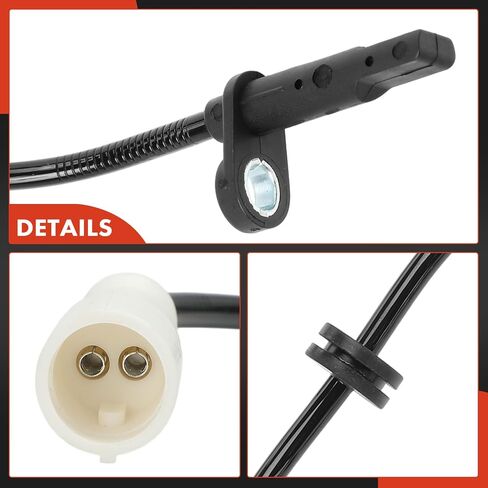 A-Premium Front ABS Wheel Speed Sensor Compatible with Nissan - Rogue 2021 2022 2023 2024 in Saudi Arabia