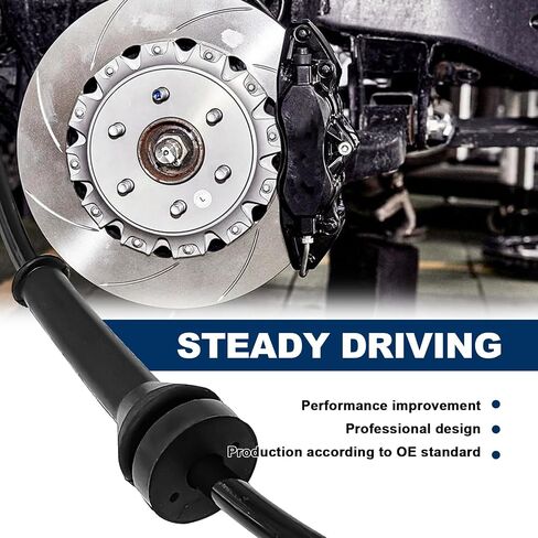 Front Left ABS Wheel Speed Sensor, Compatible with Fd Fusion L4 2014-2019 1.5L Sedan, 2013-2014 1.6L Sedan, Linc0ln 2013-2015 MKZ L4 2.0L Sedan etc, Replace OE# DG9Z2C205A, DG9Z2C205B in Saudi Arabia
