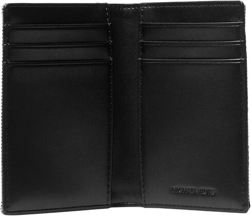 Michael Kors Men's Malone Folding Card Case, Black, One Size in Saudi Arabia