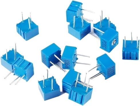 100pcs 10KOhm High Precision 3362P Variable Resistors 3362p-103 in Saudi Arabia
