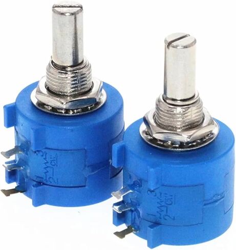 10PCS 3590S Multiturn Potentiometer 500 1K 2K 5K 10K 20K 50K 100K ohm Potentiometer Adjustable Resistor 3590 102 202 502 103(20K Ohm) in Saudi Arabia