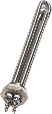 DN25/32mm عنصر تسخين الغمر بالماء الجهد المنخفض 24V/36V/48V مقاومة السخان الشمسي 300W/600W/900W/1.2KW/1.5KW (مع صامولة داخلية، 36V_1200W 200MML 304SS) in Saudi Arabia