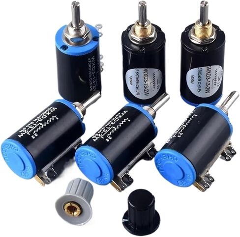 20pcs/lot WXD3-13-2W Precision Multi Turn Potentiometer 100R/1K/4.7K/22K/33K/47K/68K100K(WXD3-13-2W-200R) in Saudi Arabia