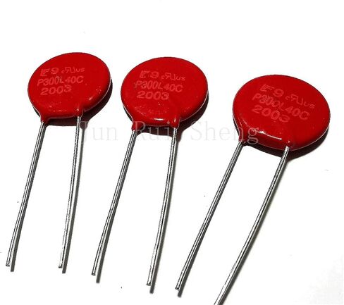 1/10/20PCS Litteifuse for V300LA40APX10 P300L40 Red Varistor 470V 6.5KA DISC 20MM Rheostat AC300 DC405 800pF MOV TVS V300LA40AP(20PCS P300L40) in Saudi Arabia