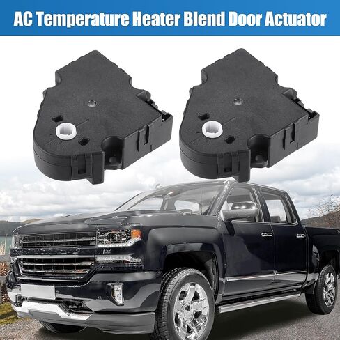 uxcell 4pcs HVAC Air Door Actuator Heater Blend Door Actuator for Chevy Silverado Tahoe Suburban for GMC Envoy Sierra Yukon for Cadillac for Buick AC Heater Actuator No.89018365/52402588 in Saudi Arabia