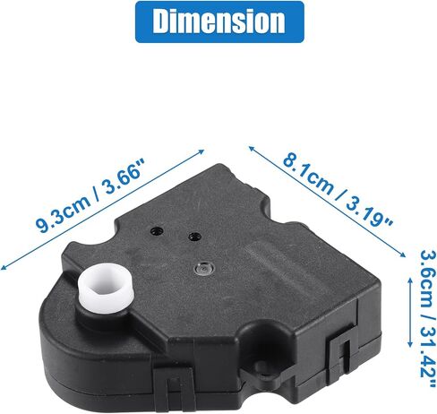 uxcell 4pcs HVAC Air Door Actuator Heater Blend Door Actuator for Chevy Silverado Tahoe Suburban for GMC Envoy Sierra Yukon for Cadillac for Buick AC Heater Actuator No.89018365/52402588 in Saudi Arabia