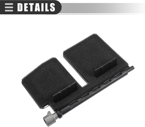 استبدال طقم إصلاح الباب Motoforti Blend، لسيارة Dodge Ram 1500 2500 3500، بلاستيك، رقم 5073956AA، أسود، مجموعة واحدة in Kuwait