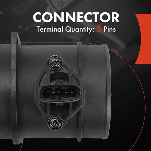 A-Premium Mass Air Flow Sensor Meter Assembly Compatible with Buick LaCrosse 2005-2008, Rendezvous 2004-2006 & Cadillac SRX 2004-2007, CTS 2004-2007, STS 2005-2007, 2.8L 3.6L, Replace for# 0280218115 in Saudi Arabia