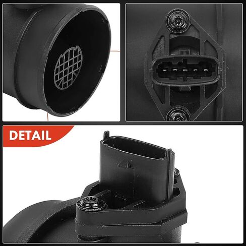 A-Premium Mass Air Flow Sensor Meter Assembly Compatible with Buick LaCrosse 2005-2008, Rendezvous 2004-2006 & Cadillac SRX 2004-2007, CTS 2004-2007, STS 2005-2007, 2.8L 3.6L, Replace for# 0280218115 in Saudi Arabia