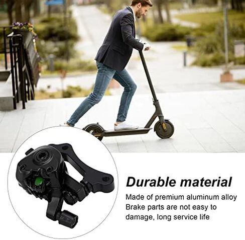 HEEPDD Electric Scooter Brake Disc Device, Easy Installation Aluminum Alloy Electric Scooter Brake Caliper 10 Inch, for Replacement Parts in Saudi Arabia