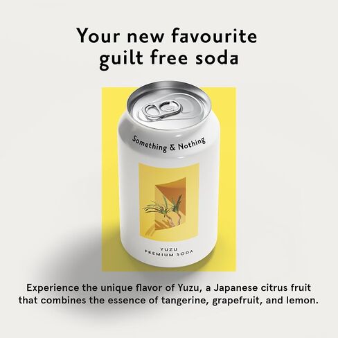 Something & Nothing Hibiscus & Rose Flavoured Sparkling Water | Lightly Carbonated, Full Flavoured with Added Grape & Lemon Juice | Vegan & Low Calorie Soda | 12 Fl Oz Cans (Pack of 12) in Saudi Arabia