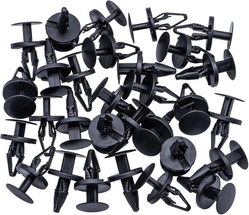Rexka 30pcs Fender Liner Wheelhouse Liner Bumper Push Tpye Retainer Pin Clips Compatible with GM 11589289 Chrysler 6508863AA Jeep Ram Buick Cadillac Chevrolet GMC Hummer Pontiac Saturn Chrysler Dodge in Saudi Arabia