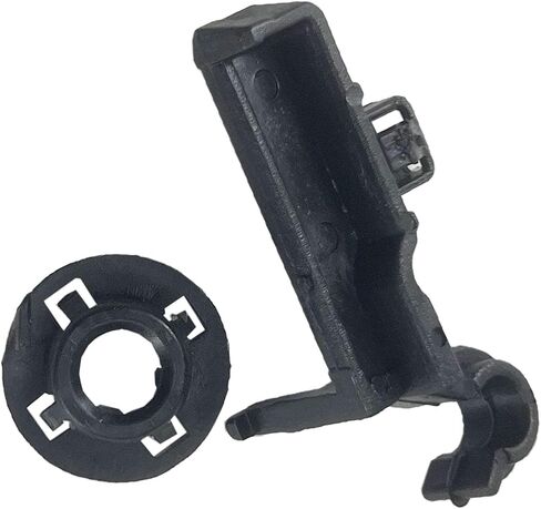 DEVMO 2pcs Hood Support Prop Rod Holder Clips-Grommet 53452-02060 90480-15034 Compatible with Corolla 4Runner Camry C-HR Sienna Tacoma Tundra in Saudi Arabia