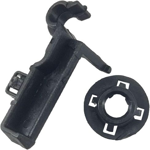 DEVMO 2pcs Hood Support Prop Rod Holder Clips-Grommet 53452-02060 90480-15034 Compatible with Corolla 4Runner Camry C-HR Sienna Tacoma Tundra in Saudi Arabia