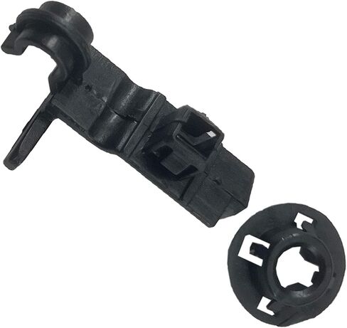 DEVMO 2pcs Hood Support Prop Rod Holder Clips-Grommet 53452-02060 90480-15034 Compatible with Corolla 4Runner Camry C-HR Sienna Tacoma Tundra in Saudi Arabia