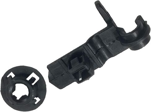 DEVMO 2pcs Hood Support Prop Rod Holder Clips-Grommet 53452-02060 90480-15034 Compatible with Corolla 4Runner Camry C-HR Sienna Tacoma Tundra in Saudi Arabia