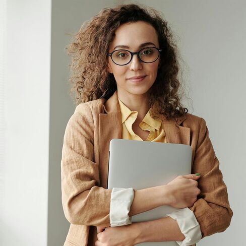 LJCZKA البيضاوي الضوء الأزرق حجب النظارات للنساء خمر إطار بيضاوي نظارات الطالب الذي يذاكر كثيرا Y2K نظارات مكافحة وهج نظارات الكمبيوتر in Kuwait