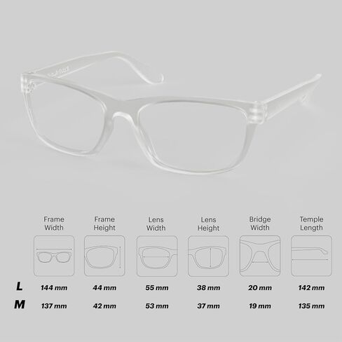 Blue Light Blocking Glasses with UV Protection, Ultra Lightweight for Men & Women in Saudi Arabia