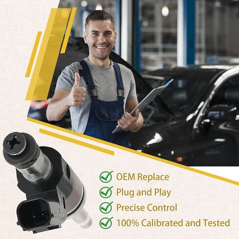 2016-2022 GDI 1.5L توربو حاقن الوقود عالي الضغط، متوافق مع/Honda 1.5 Accord CR-V Civic |OE#1601-05PA-305| |6 ثقوب| |مجموعة من 4| in Saudi Arabia