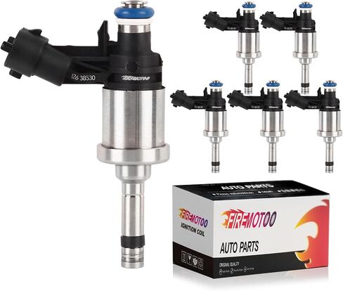 Fuel Injectors Pack of 6 Compatible with Buick Enclave 09-11 LaCrosse 10-11 for Cadillac CTS 08-11 for Chevy Camaro 10-11 Traverse 09-11 for GMC Acadia for Saturn Outlook 09-10 3.6L V6 6 Holes in Saudi Arabia