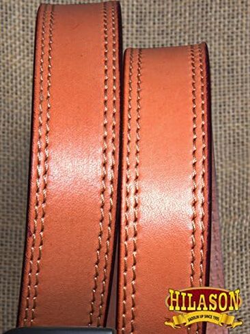 HILASON Western Genuine Leather Belt for Men Women Cowboy Cowgirl Handmade Unisex Full Grain Heavy Duty Tooled Jeans in Saudi Arabia