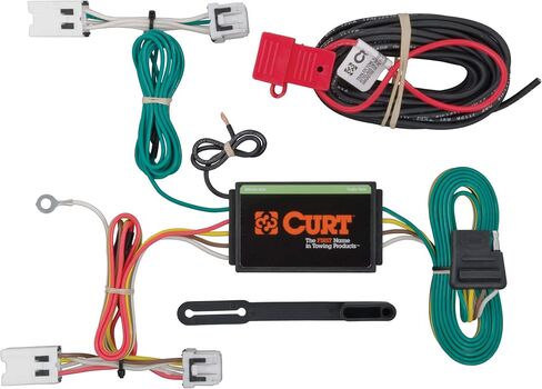 CURT 56205 سرج أسلاك مقطورة مخصص من جانب السيارة بأربعة دبابيس، يناسب مجموعة مختارة من نيسان سنترا in Saudi Arabia