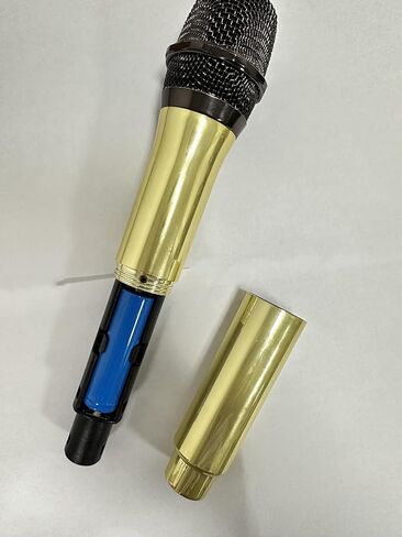 ميكروفون لاسلكي فقط لإدخال الميكروفون، ميكروفون متعدد الأغراض محمول باليد UHF مع جهاز استقبال قابل لإعادة الشحن (يعمل 4 ساعات) نطاق 114 قدم لمضخم الصوت وخلاط مكبر الصوت كاريوكي الكنيسة خطاب حفل زفاف الغناء in Kuwait