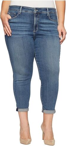 NYDJ Women's Plus Size Alina Skinny Convertible Ankle Jeans in Saudi Arabia