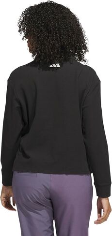 adidas Women's Beyond Long Sleeve Loose Polo Shirt in Saudi Arabia