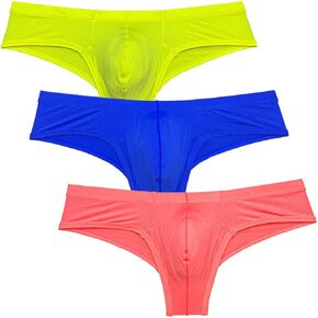 الرجال البرازيلي بيكيني Sioft الجليد الحرير الملاكم سراويل داخلية مريح تعزيز الانتفاخ الحقيبة صفيق الملاكمين in Kuwait