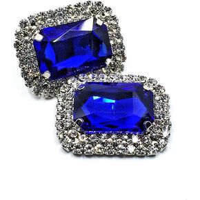 Multi Functional Decorative Rhinestone Shoes High Heel Clutch Dress Hat Shoe Clips Buckles 2 Pcs in Saudi Arabia