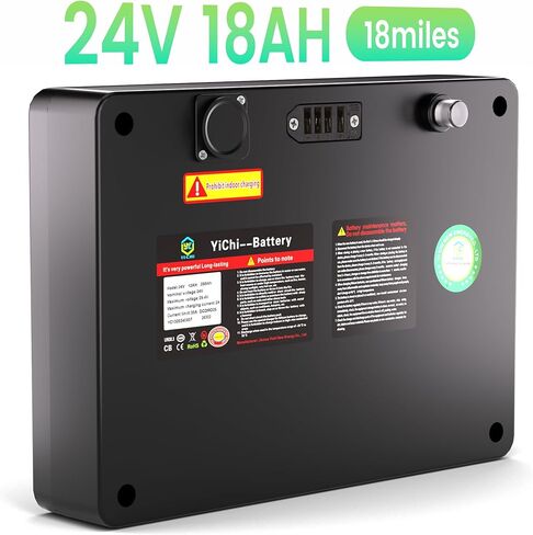 Mobility Scooter Spare Lithium Battery Accessories for YL-985 Mobility Scooters, 24V 12AH, Provides 12.4 Miles Range in Saudi Arabia