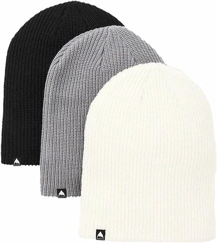 Burton DND Beanie Multicolor 3 Pack True Black/Sharkskin/Stout White in Saudi Arabia