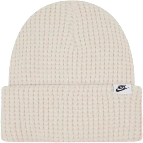قبعة صغيرة من Nike Peak Waffle (الولايات المتحدة، ألفا، مقاس واحد، بيج) in Saudi Arabia