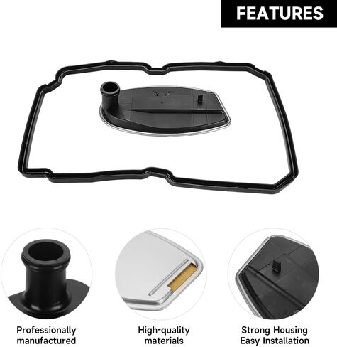 Transmission Filter Oil Pan Gasket Kit - Compatible for 722.6 transmissions for Chrysler 300 2005-2014 for Dodge Charger 2006-2019 - Replace Part 52108325AA, 1402770095, 5073878AA in Saudi Arabia