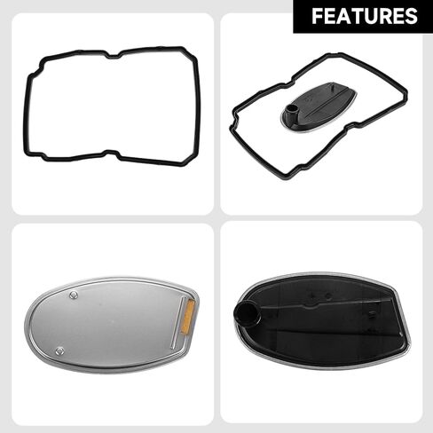 Transmission Filter Oil Pan Gasket Kit - Compatible for 722.6 transmissions for Chrysler 300 2005-2014 for Dodge Charger 2006-2019 - Replace Part 52108325AA, 1402770095, 5073878AA in Saudi Arabia