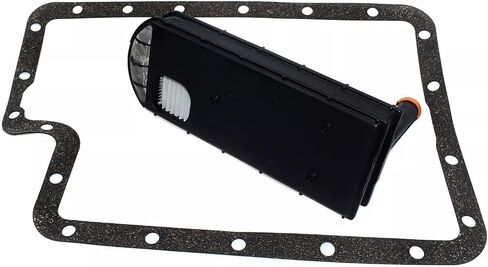 Transmission Filter with Gasket Kit Compatible with Ford, 2006-2012 Ford E-150, 2005-2007 F-250 Super Duty, 2005-2007 F-350 Super Duty, 2004-2008 E-350 Super Duty, Replaces 3C3Z-7A098-AA in Saudi Arabia