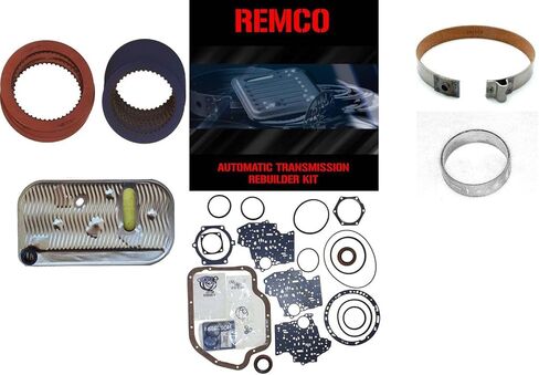 TH400(65-UP) TRANSMISSION REBUILT KIT WITH OVERHAULT KIT CLUTCHES FRONT BAND PUMP BUSHING AND FILTER in Saudi Arabia