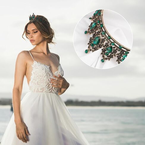 تاج الأميرة الأزرق - عصابة رأس كريستال كوينسيانيرا تيارا للنساء in Kuwait