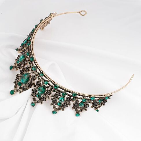 تاج الأميرة الأزرق - عصابة رأس كريستال كوينسيانيرا تيارا للنساء in Kuwait