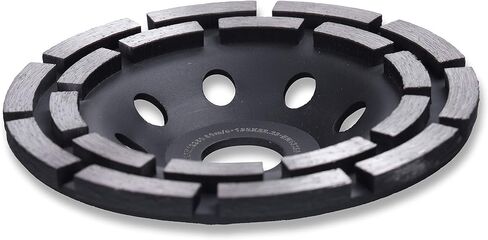 HERZO Diamond Concrete Grinding Wheel 4 1/2 inch,Angle Grinder Segment Wheels Cup for Polishing and Cleaning Stone Concrete Surface, Cement, Marble, Rock, Granite, and Thinset Removing 115mm in Kuwait