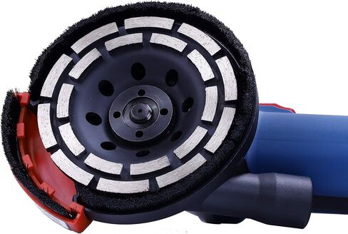 HERZO Diamond Concrete Grinding Wheel 4 1/2 inch,Angle Grinder Segment Wheels Cup for Polishing and Cleaning Stone Concrete Surface, Cement, Marble, Rock, Granite, and Thinset Removing 115mm in Kuwait