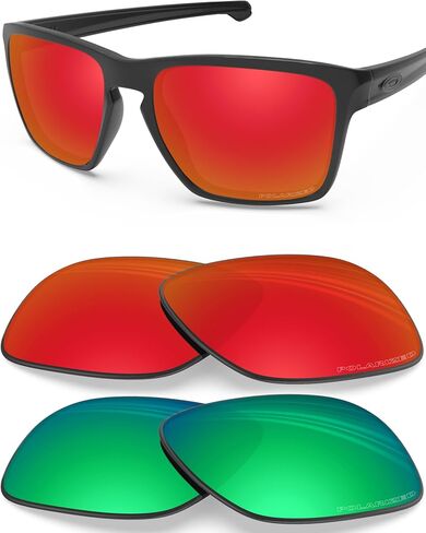 عدسات BLAZERBUCK مستقطبة بديلة لأزواج Oakley Sliver OO9262-2 in Saudi Arabia