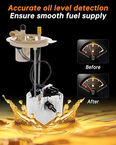مجموعة وحدة مضخة الوقود الكهربائية OKLPF متوافقة مع 2009 2010 2011 2012 2013 2014 Ford F150 F-150 V6 3.7L V8 4.6L 5.0L 5.4L 6.2L، استبدل E2545M SP2096M P76468M in Kuwait