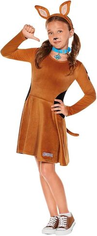 Spirit Halloween Scooby-Doo Kids Dress Costume | Officially Licensed | Theatrical Outfit in Kuwait