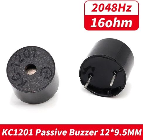 10 قطعة 12095 42Ω KC1206 KC1201 16 Ω طنان كهرومغناطيسي سلبي متكامل 12 مللي متر 12*9.5 مللي متر 16ohm 42 أوم درجة القدم 6.5 مللي متر(10 قطعة KC1206 42ohm) in Saudi Arabia