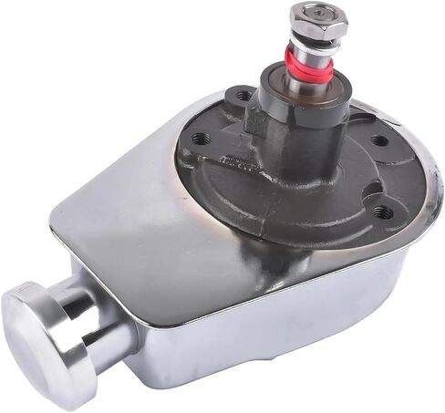 AP03 Chrome Power Steering Pump Keyway Style Compatible for Chevy Compatible for Ford Compatible for GM Compatible for Chrysler P Series in Saudi Arabia