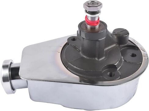 AP03 Chrome Power Steering Pump Keyway Style Compatible for Chevy Compatible for Ford Compatible for GM Compatible for Chrysler P Series in Saudi Arabia