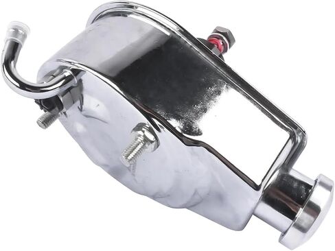 AP03 Chrome Power Steering Pump Keyway Style Compatible for Chevy Compatible for Ford Compatible for GM Compatible for Chrysler P Series in Saudi Arabia